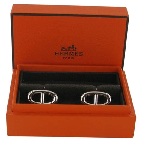 hermes boutons de manchette|Boutons de manchette Hermès pour Homme .